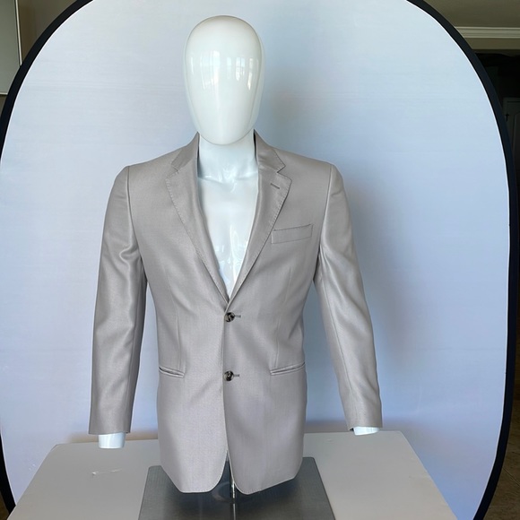 Valentino Sport Jacket Light Silvery Gray 46 Euro 36 US - Picture 2 of 11
